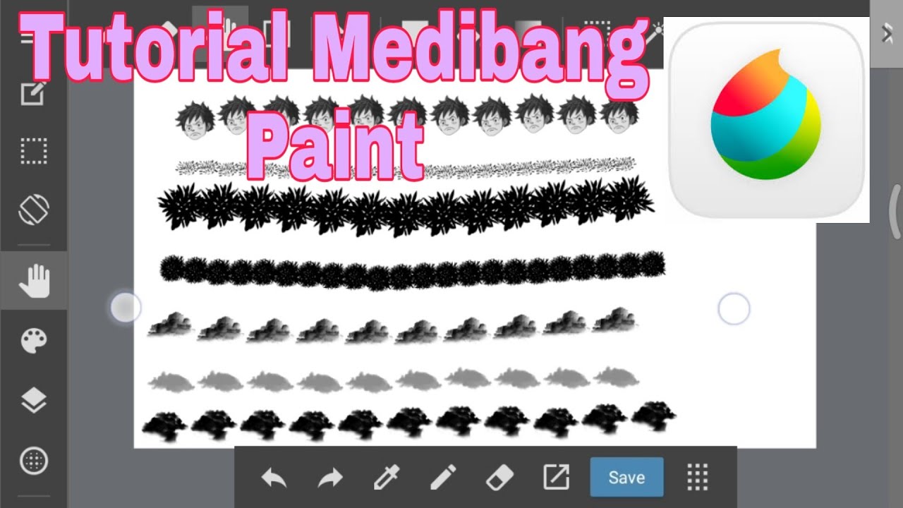  Cara  membuat  brush tutorial medibang paint  YouTube