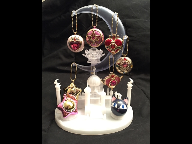 Sailor Moon Miniaturely Tablet Castle Accessory Stand - YouTube