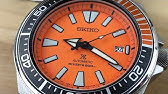 Seiko Prospex 200m Dive Watch New Release - Orange Samurai & Golden Turtle  2017 Review - YouTube