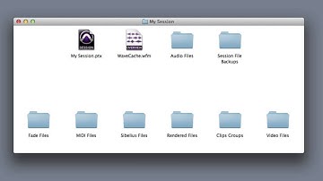 Pro Tools File Structure