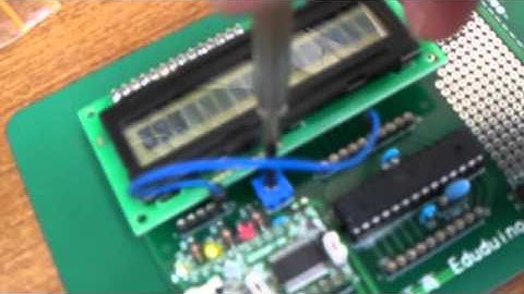 Eduduino LCD Test
