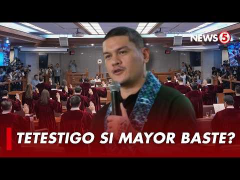 Kampo ni VP Sara, nirerespeto ang pagpresenta ng prosekusyon kay Mayor Baste bilang testigo