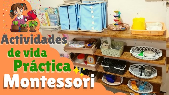 ACTIVIDADES MONTESSORI en CASA de 3 a 6 AÑOS