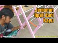 Cara membuat jemuran lipat dari kayu