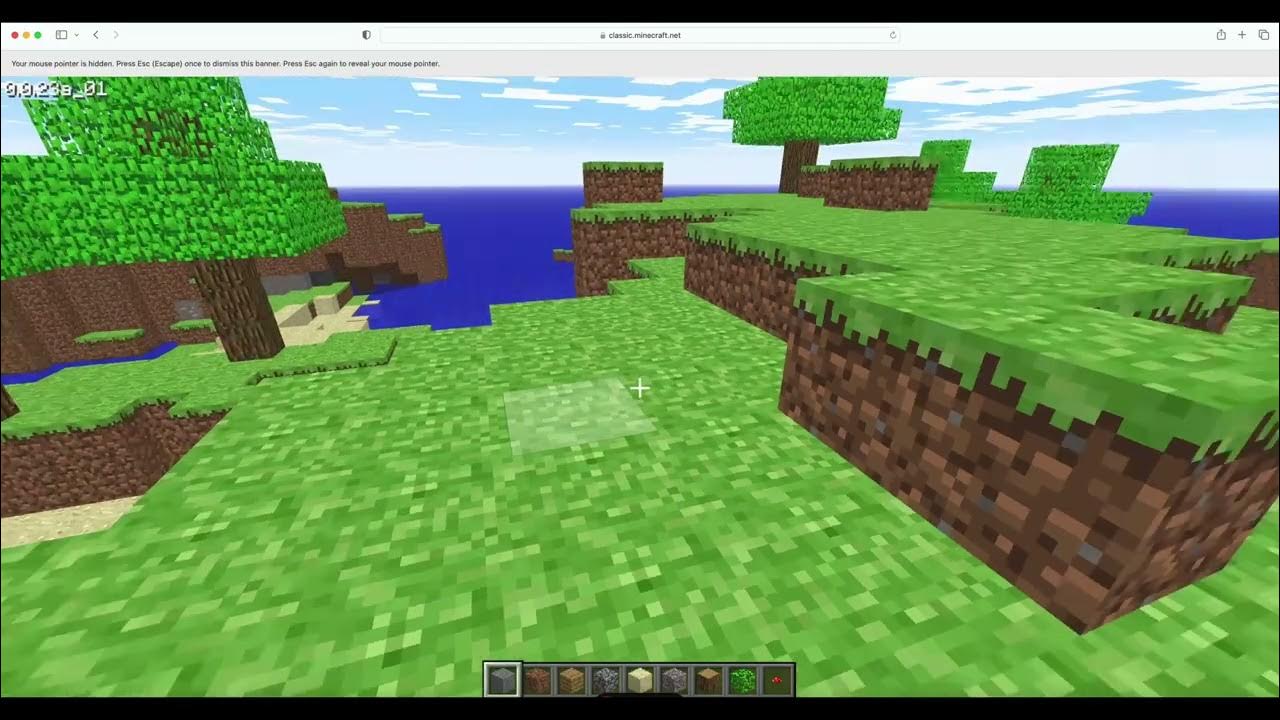 Minecraft Classic & Minecraft Java Edition Demo - YouTube