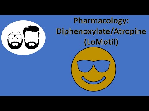 NCLEX Prep (Pharmacology): Diphenoxylate/Atropine (LoMotil)