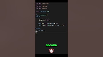 Singleton Design Pattern in 2 Lines of Modern C++