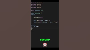 Singleton Design Pattern in 2 Lines of Modern C++