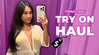 Transparent Clothing Try-On Haul with Trina!!