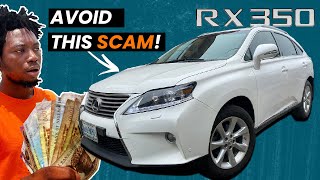 2010 - 2015 Lexus Rx350 In Nigeria The Most Stress-Free Suv But You Must Know These 5 Things