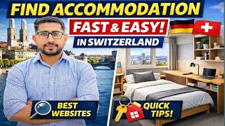 How to Find Accommodation in Switzerland Fast 🇨🇭 | International Student Guide