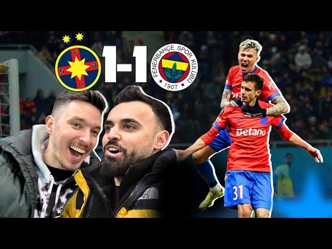 FCSB OVER FENERBAHCE IN BUCHAREST? 😱 | FCSB 1-1 FENERBAHCE