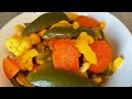 Vegetales en escabeche receta 🥦🌶🥕🧅🧄🫑#escabeche  #vegetalesenescabeche #vegetalesencurtidos