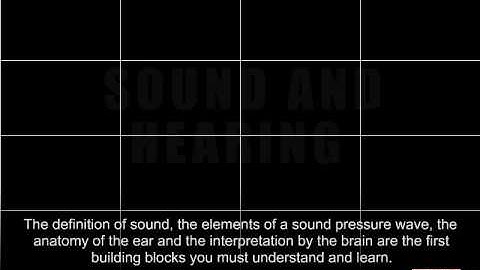 Sound Made Simple - Sound & Hearing - Summary