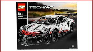 LEGO TECHNIC 42096 Porsche 911 RSR Speed Build for Collecrors - Technic Collection (9/19)