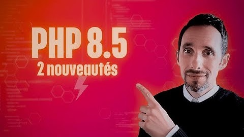 PHP 8.5 → 2 nouveautés #php #nouveauté