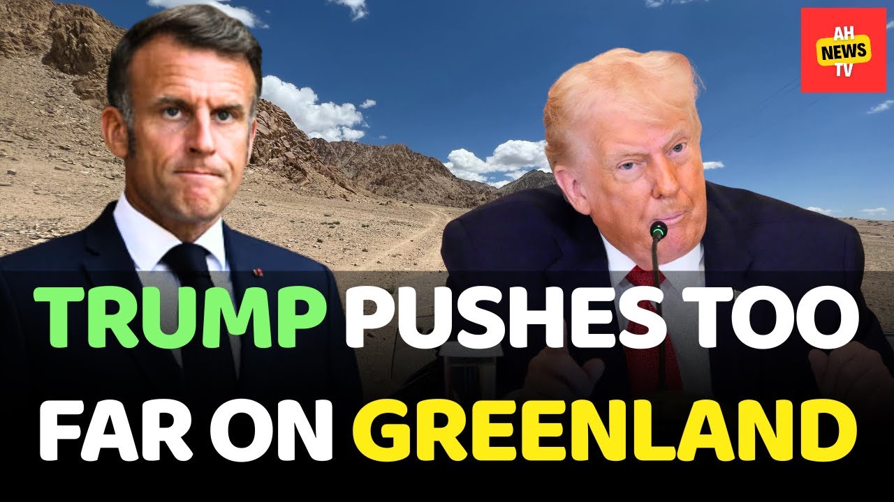 Europe Finally Pushes Back as Trump Escalates Greenland Tariff Threats | AHNEWS TV