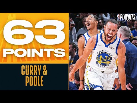 Stephen Curry & Jordan Poole Combine For 63 PTS In Game 2!