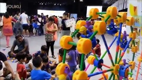 Thinkertoy DIY building blocks - Korean Families Competition