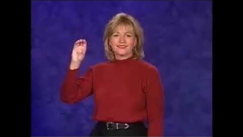 RSS ASL Lesson 6 part 1c How to spell any word  -  Fingerspelling