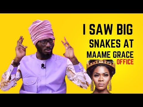 I SAW A BIG SNAKE AT MAAME GRACE OFFICE: THE ORACLE REVEALS