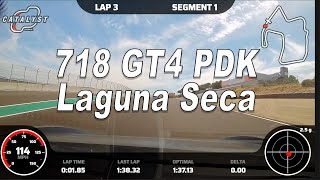 Porsche 718 GT4 Laguna Seca | 1:38.32 | July 2023