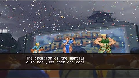 CAPCOM FIGHTING COLLECTION 2 - Capcom vs SNK 2 - Chun-Li/Cammy/Guile Arcade Mode