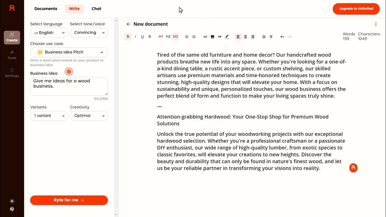 Ultimate rytr ai writing tool tutorial 2024 budget friendly ai