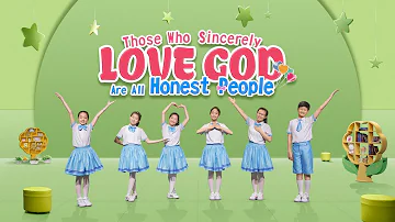 Kids Dance | Praise Song "Those Who Sincerely Love God Are All Honest People"