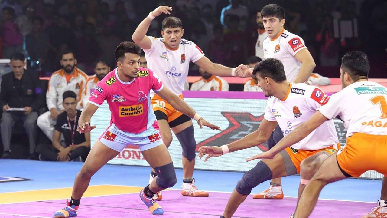 Pro Kabaddi 2019 Highlights | Jaipur Pink Panthers Vs Puneri Paltan | M107 - YouTube