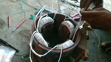 2,5 kya alternator field rewanding fitting and connection #desielectrical #alternator #rotor #diode