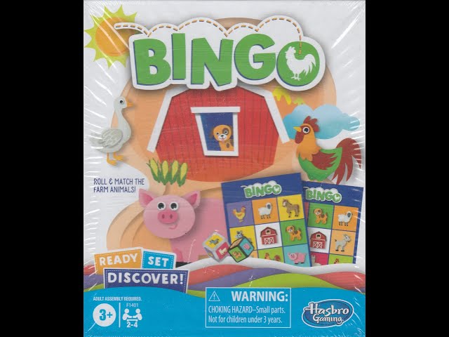 Bingo Fazendo a Feira board game