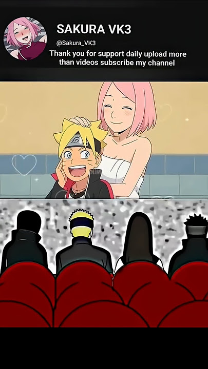 Naruto squad reaction on Boruto X Sakura