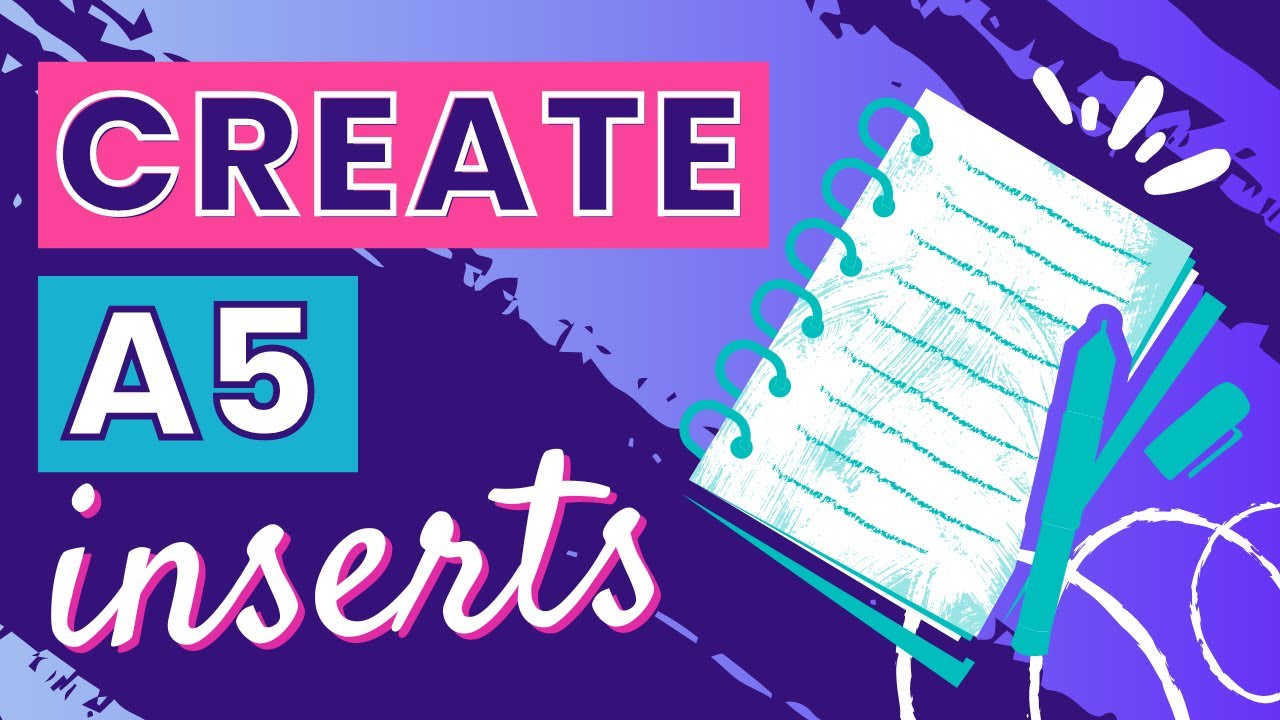 How I Create A5 Inserts in Canva: Design Organized, Stylish Inserts ...