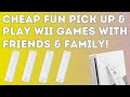 Cheap Fun Pickup &amp; Play Games With Friends &amp; Family For The Wii!