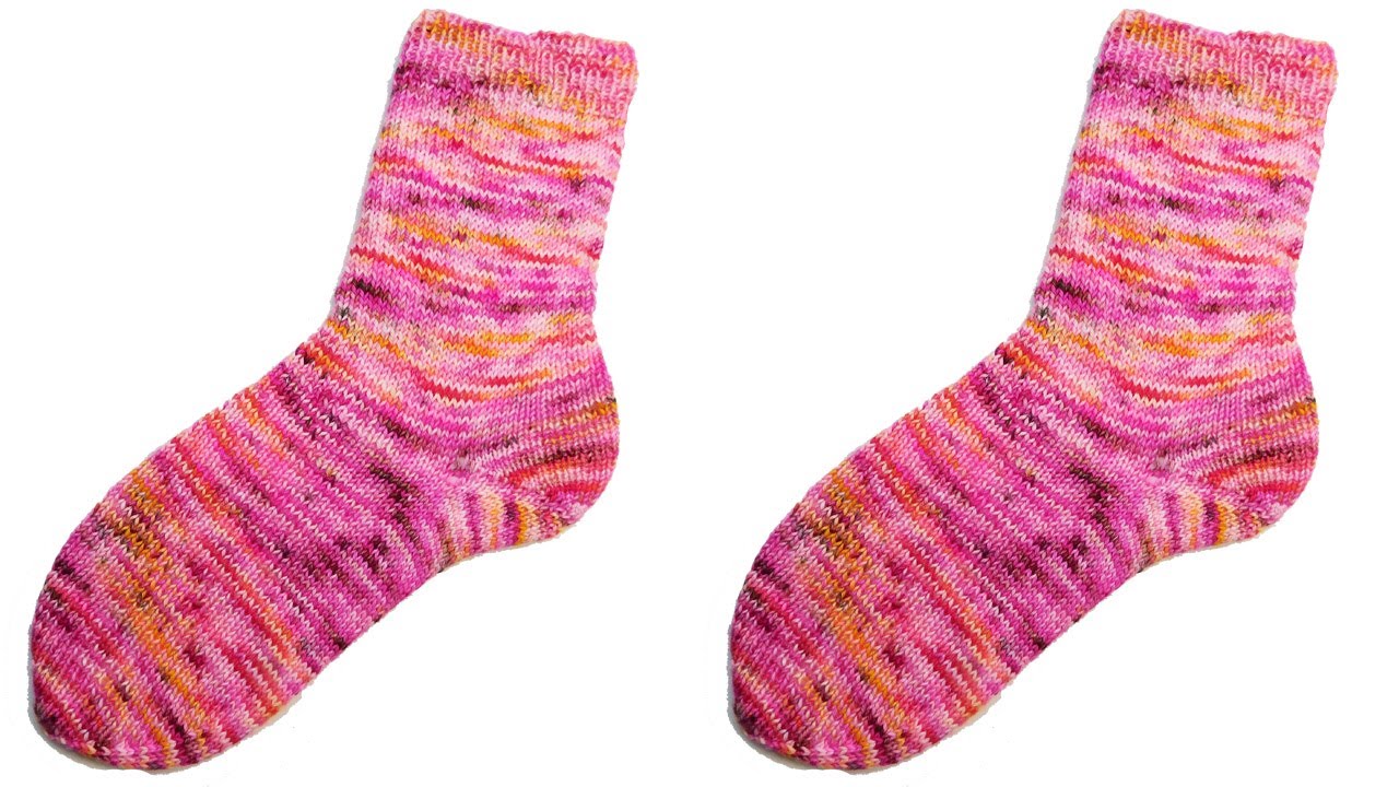 Die Anfänger Socke stricken mit dem Crasy Trio