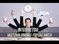 Internetda vaqtdan unumli foydalanish online timer