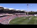 Tribute to Phillip Hughes at first test Australia vs India, 2014