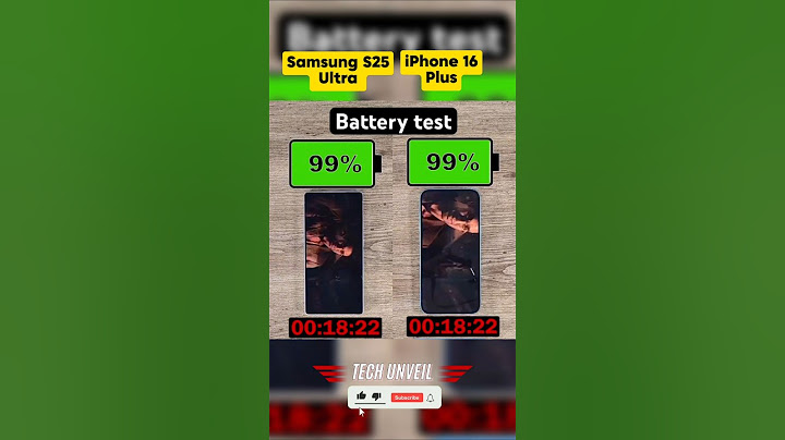 Samsung Galaxy S25 Ultra vs iPhone 16 Plus 🔋| Epic Battery Test Showdown!😱👀🔥 #viralvideo #shorts