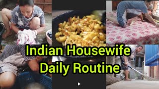 Indian Housewife Daily Routine And Cleaning Vlog
