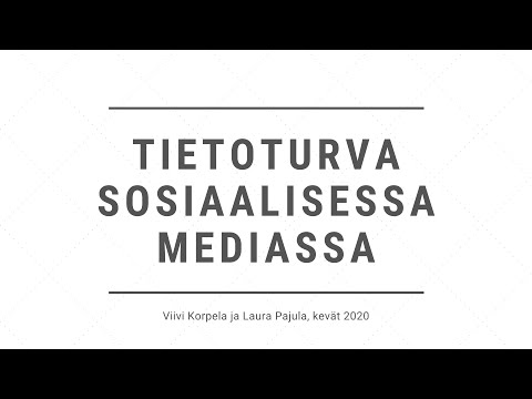 Video: Miten pyydät jotakuta seuraamaan sinua sosiaalisessa mediassa?