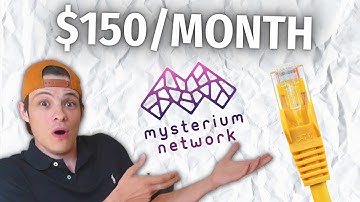 Earn Free Crypto With Your Internet?! | MYST NODES & Giveaway