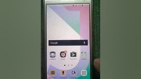Samsung Galaxy j2 negative display solution