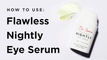 How To Use A Retinol Eye Cream | Dr Sam Bunting