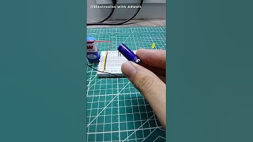 Practical use of a capacitor #shorts #viral #arduinoproject