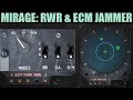 Mirage 2000C: RWR & ECM(Jammer) Tutorial | DCS WORLD