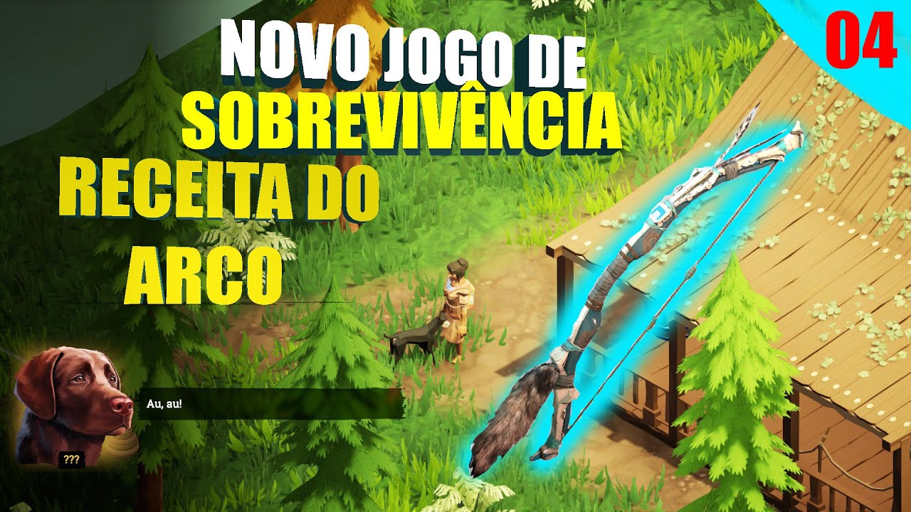 04-NOVO JOGO DE SOBREVIVÊNCIA MISSÃO RECEITA DO ARCO DE CAÇA- ABOVE SNAKES  