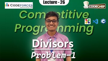 Divisors Problem Solve-01 || Counting Divisors - I || CodeChef || Competitive Programming || Bangla