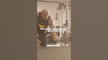 HARD WORK - Motivational Speech #motivation #dwaynejohnson #hardwork