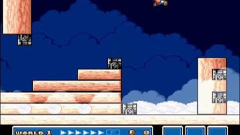 SMB3 for Super Mario All-Stars Custom Level #403 - Pidgit Cruiser